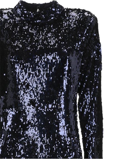 Abito lungo in paillettes blue navy ROTATE BIRGERCHR | 1144112318BCR13082318